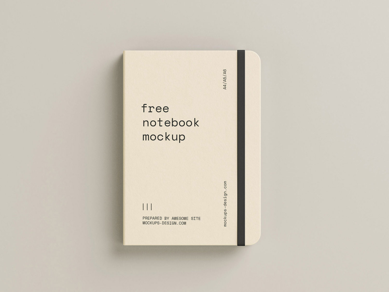 Notebook Stationery Mockup | Free-Mockup.com