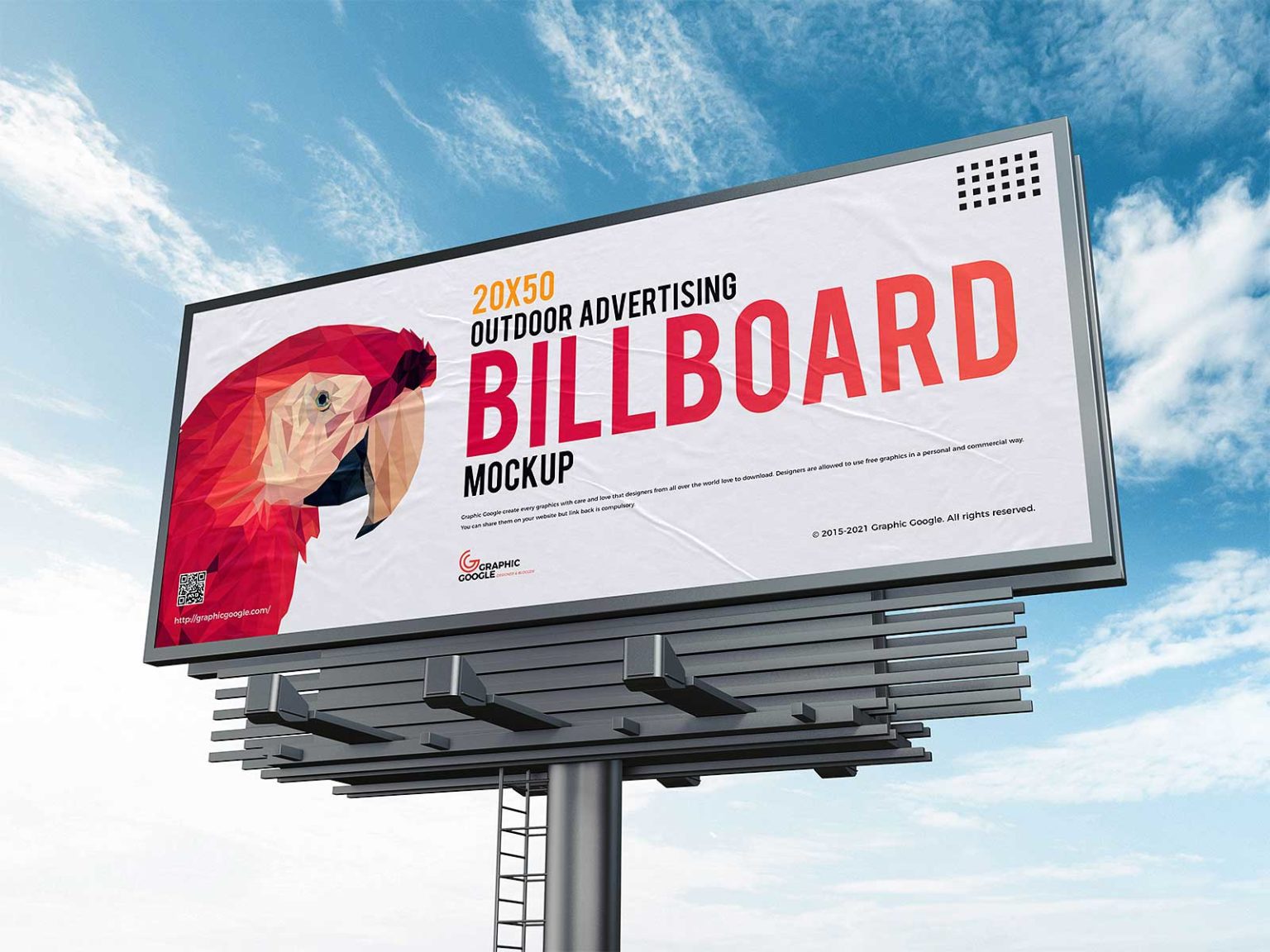 Advertising Billboard Free Mockup | The Free Mockup