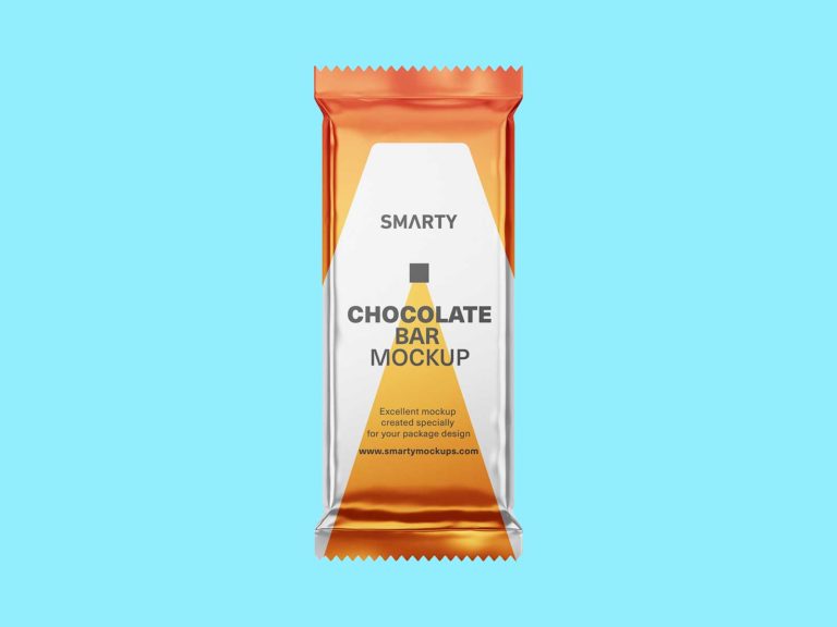 Chocolate Bar Mockup Free PSD | The Free Mockup