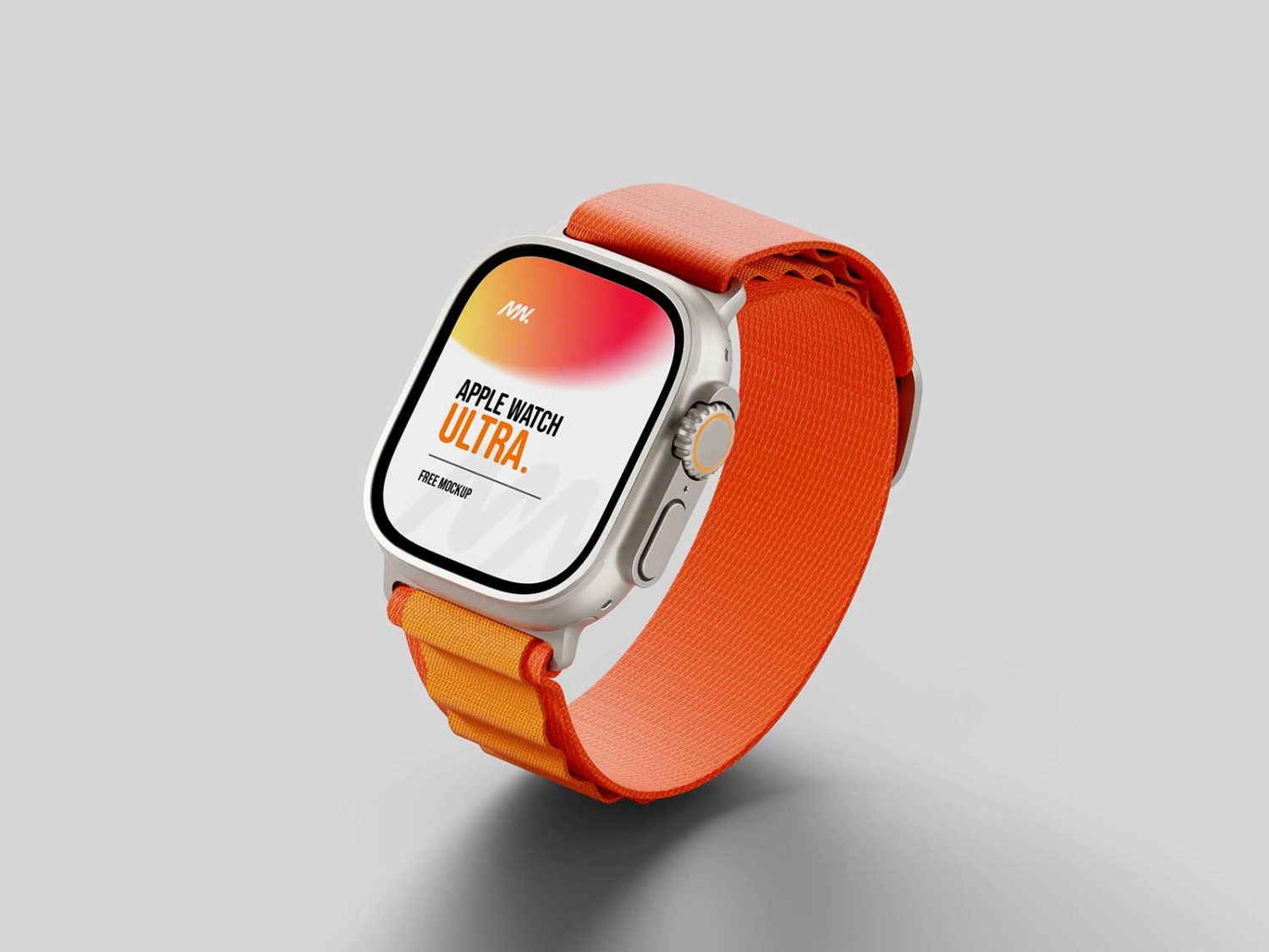 Free Apple Watch Ultra Mockup | The Free Mockup