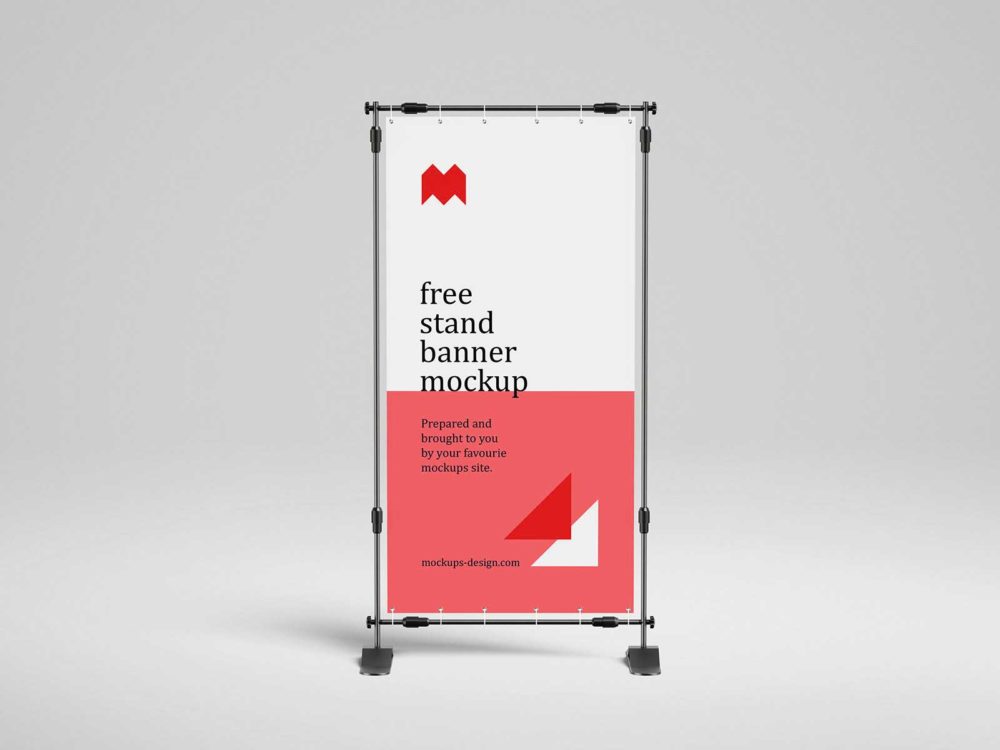 Free Banner Stand Mockups | The Free Mockup