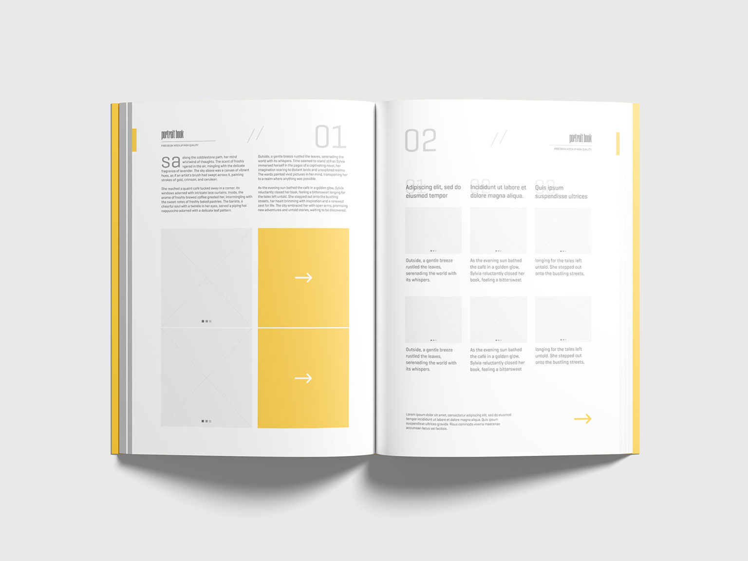 Softcover Book Mockup Set | The Free Mockup