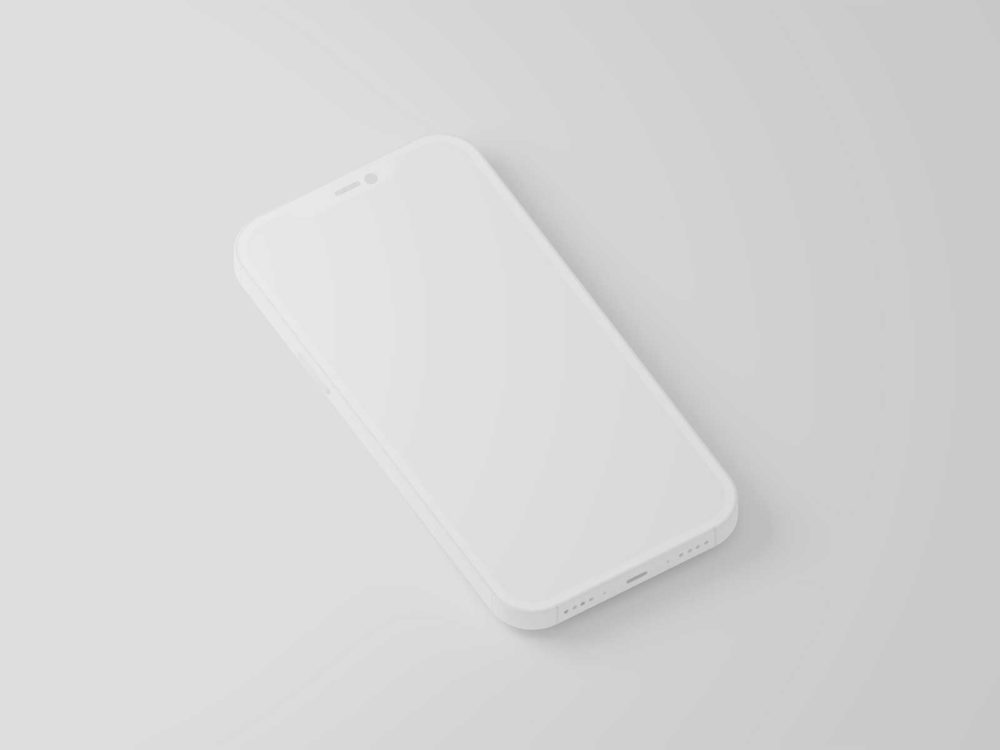 Free Clay Smartphone UI Mockup