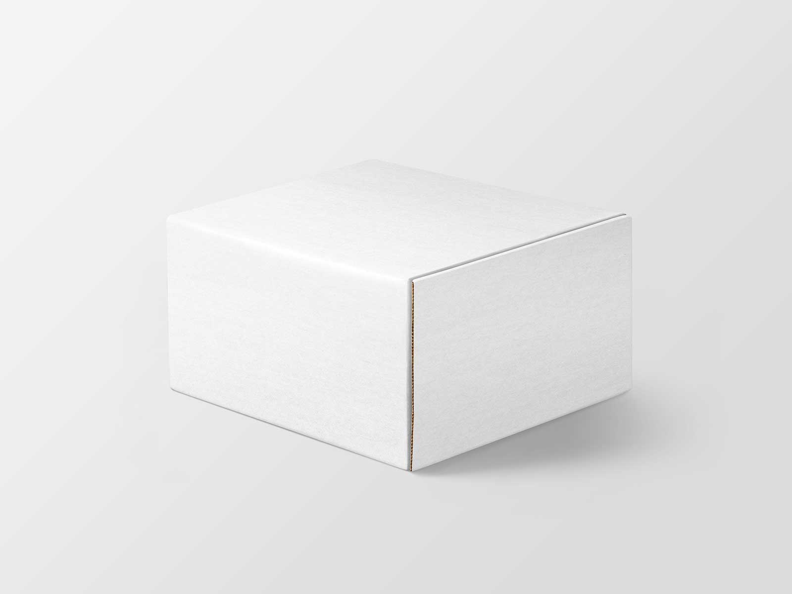 Free Mailing Delivery Box Mockup | The Free Mockup