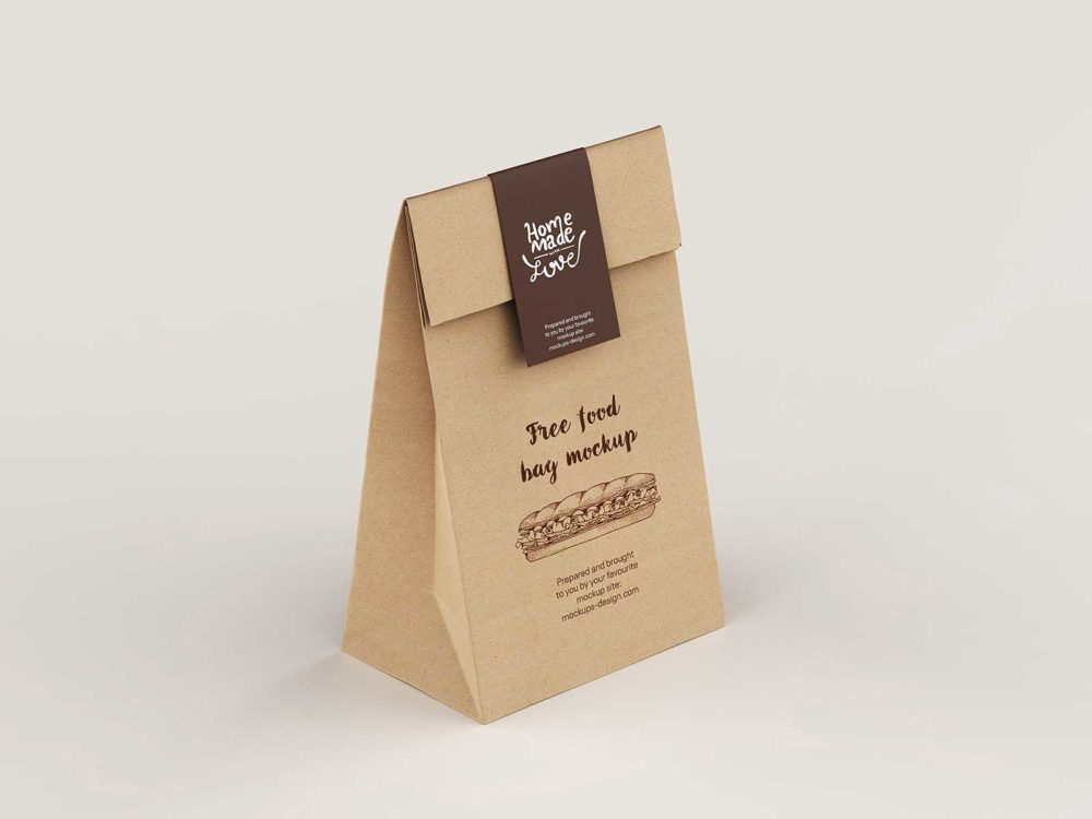 Free Paper Delivery Bag Mockup: Elevate Your Branding Experience