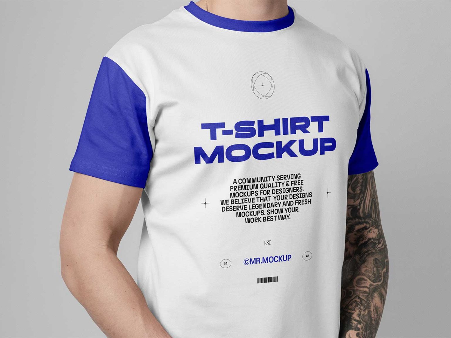 Free T Shirt PSD Mockup | The Free Mockup