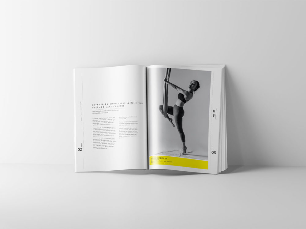 Open Softcover Book Free Mockups | The Free Mockup