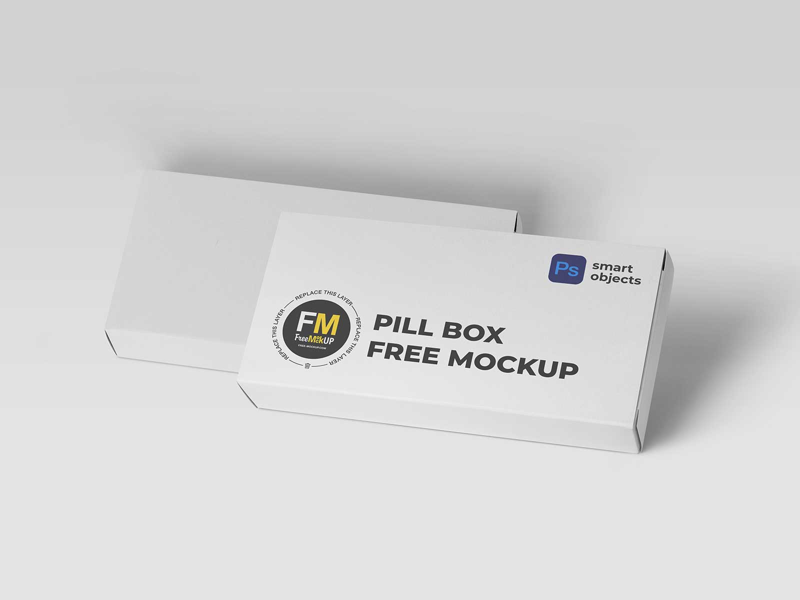 Pill Box Free PSD Mockup The Free Mockup