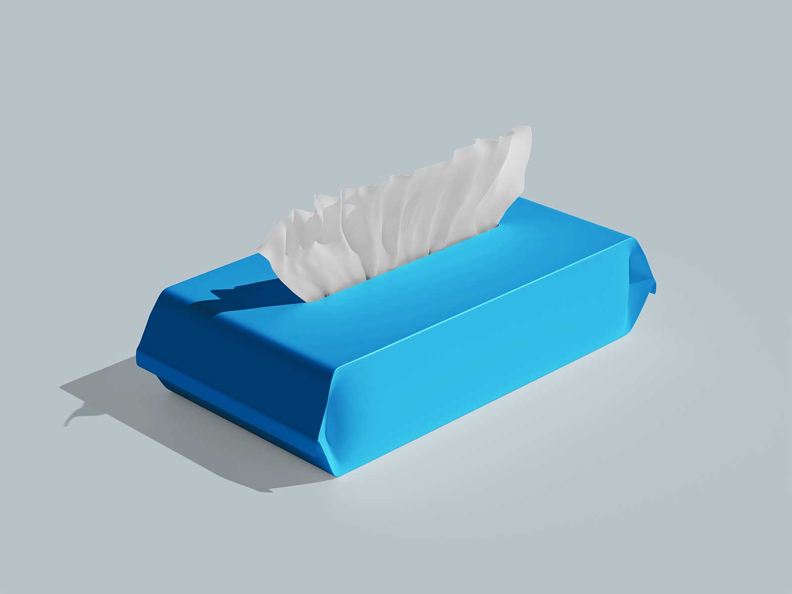 Tissue Packaging Free Mockup | The Free Mockup