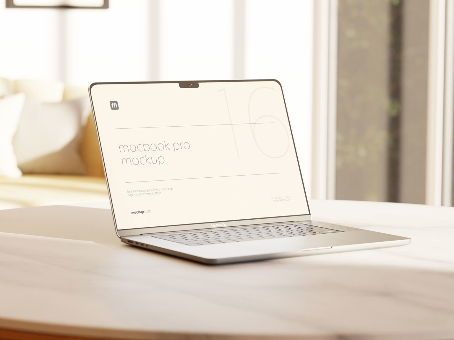 Free MacBook Pro Mockup PSD | The Free Mockup