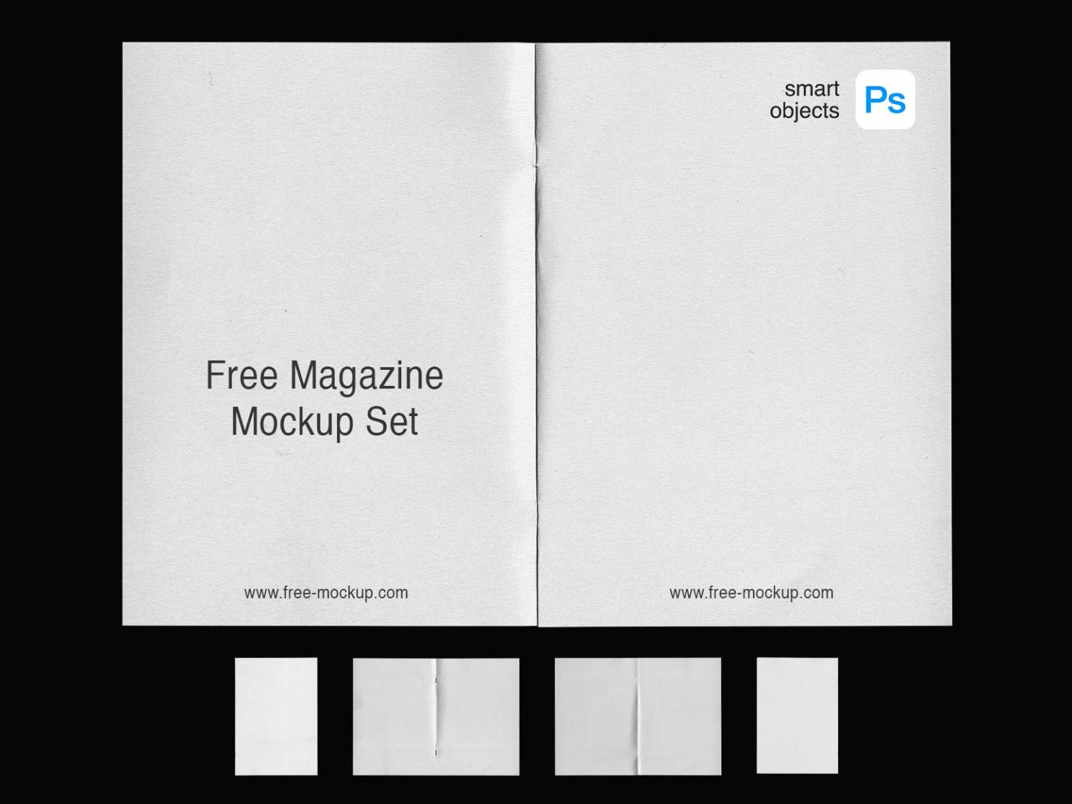 Free Magazine Mockup PSD Set | The Free Mockup