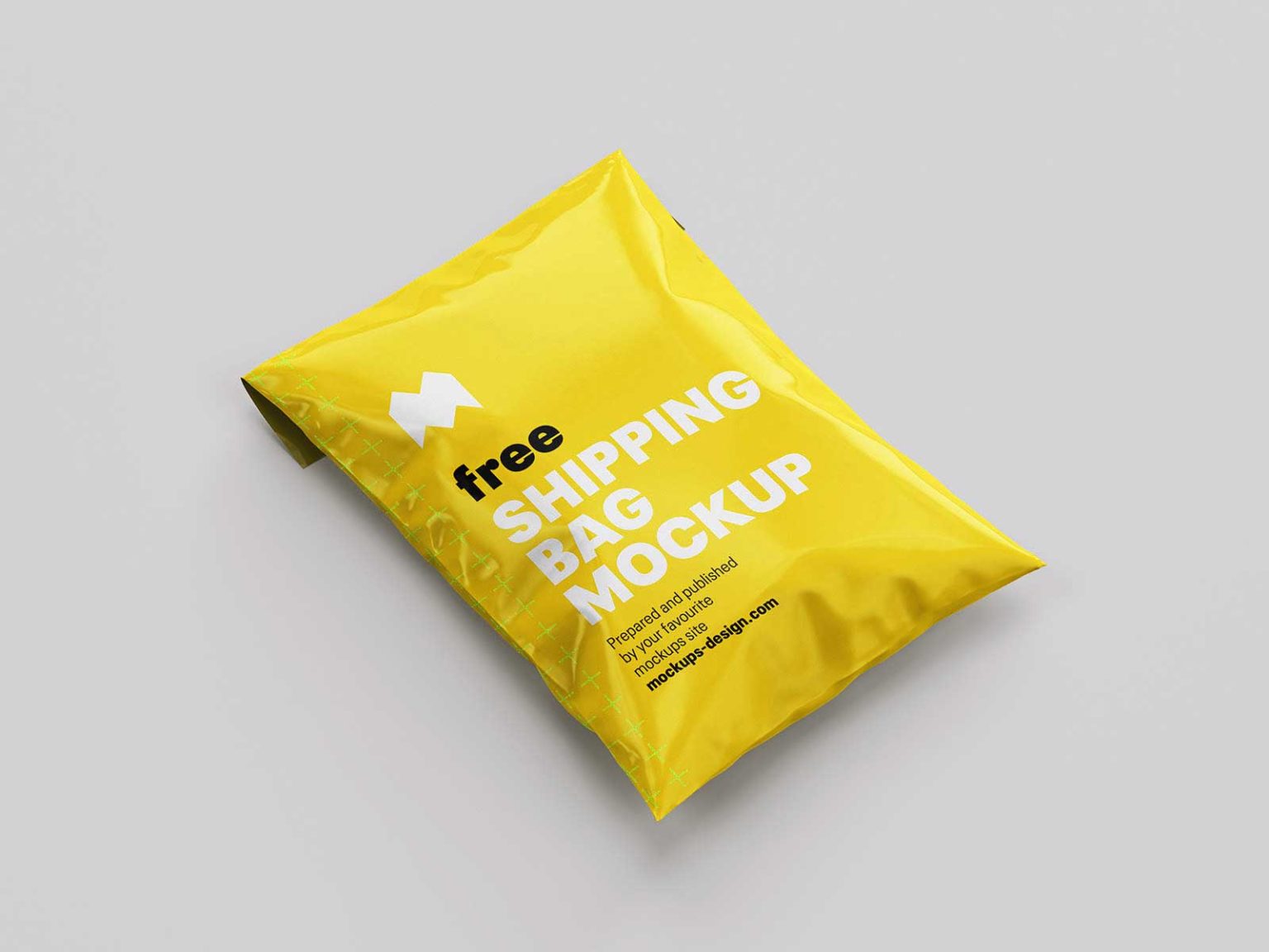 Shipping Bag Free Mockups | Free-Mockup.com