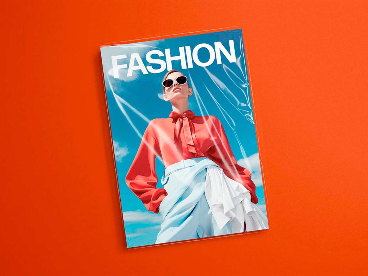 A4 Magazine PSD Mockup | The Free Mockup