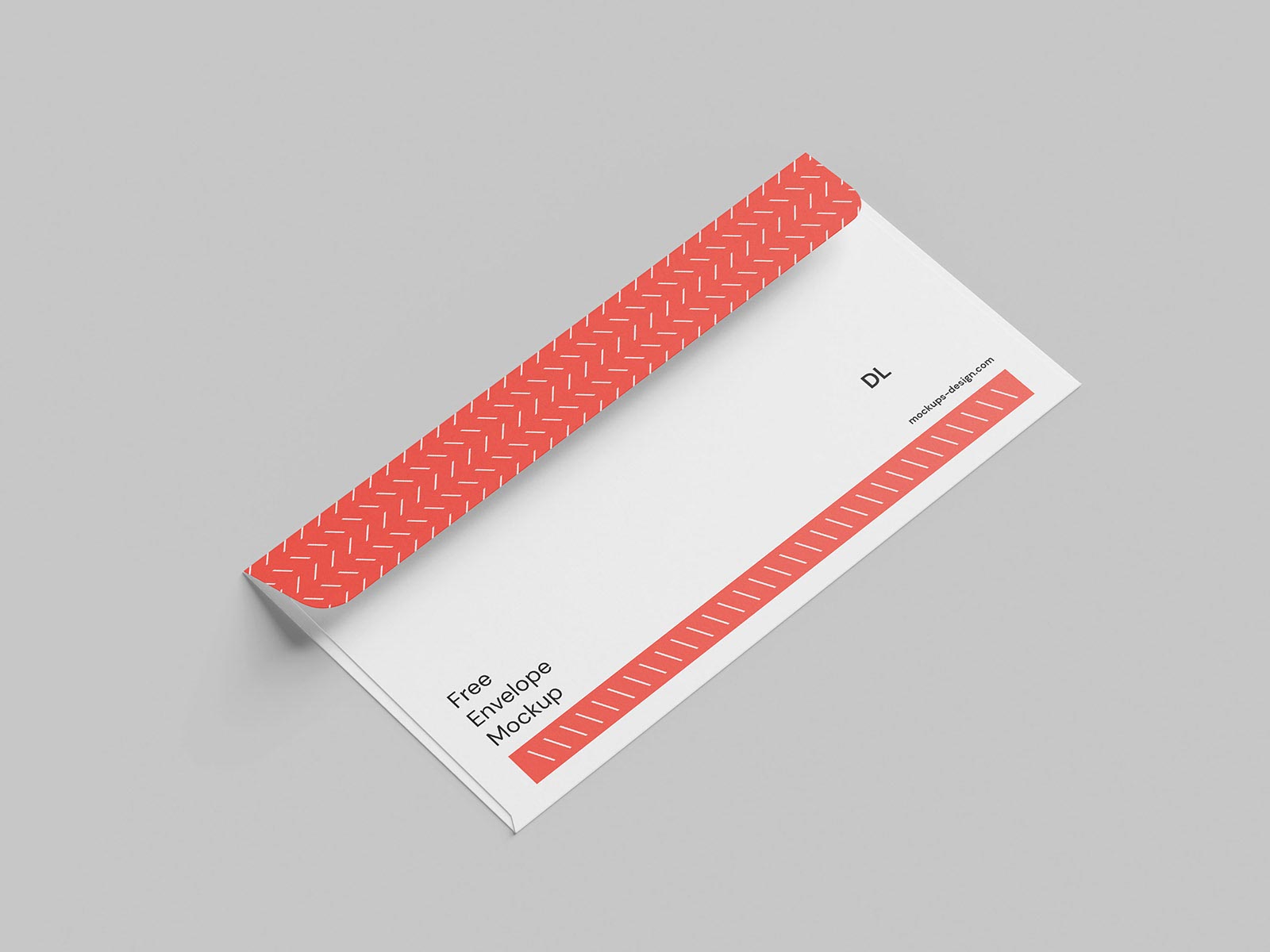 Free DL Envelope Mockup Stationery | The Free Mockup