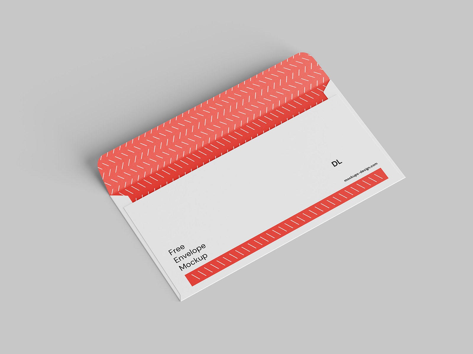 Free DL Envelope Mockup Stationery | The Free Mockup