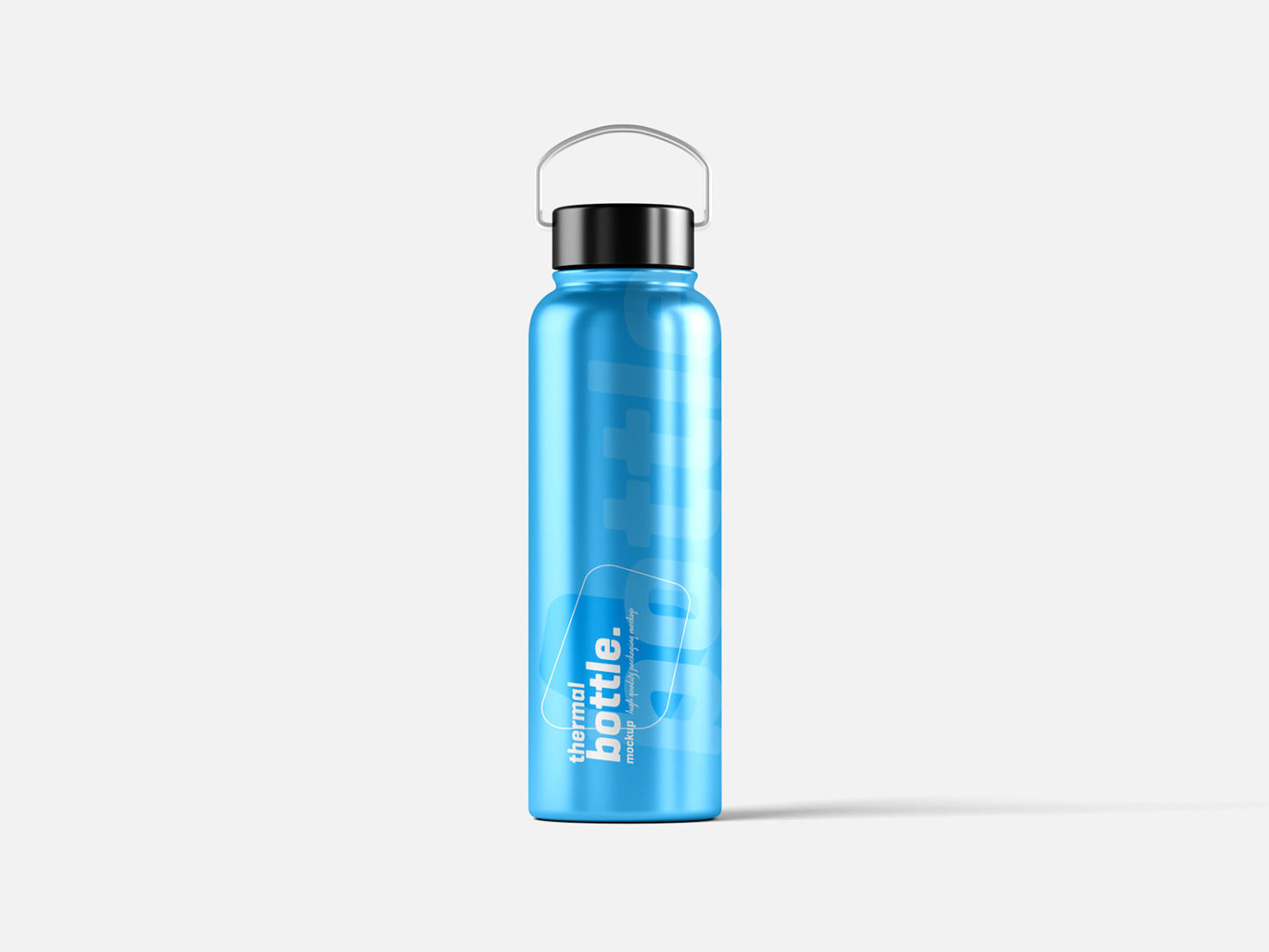 Free Thermal Bottle Mockup Set | The Free Mockup