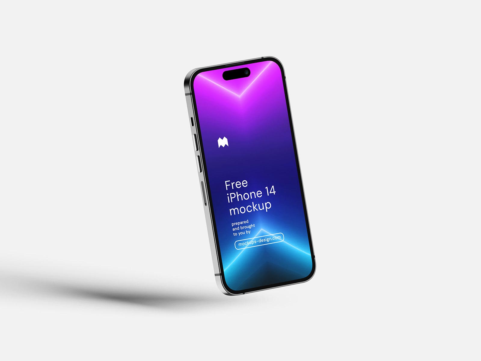 Free iPhone 14 Pro UI Mockup | The Free Mockup