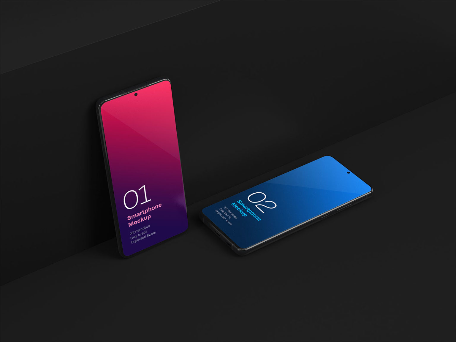 Galaxy S20 Ultra Smartphone Mockup | The Free Mockup