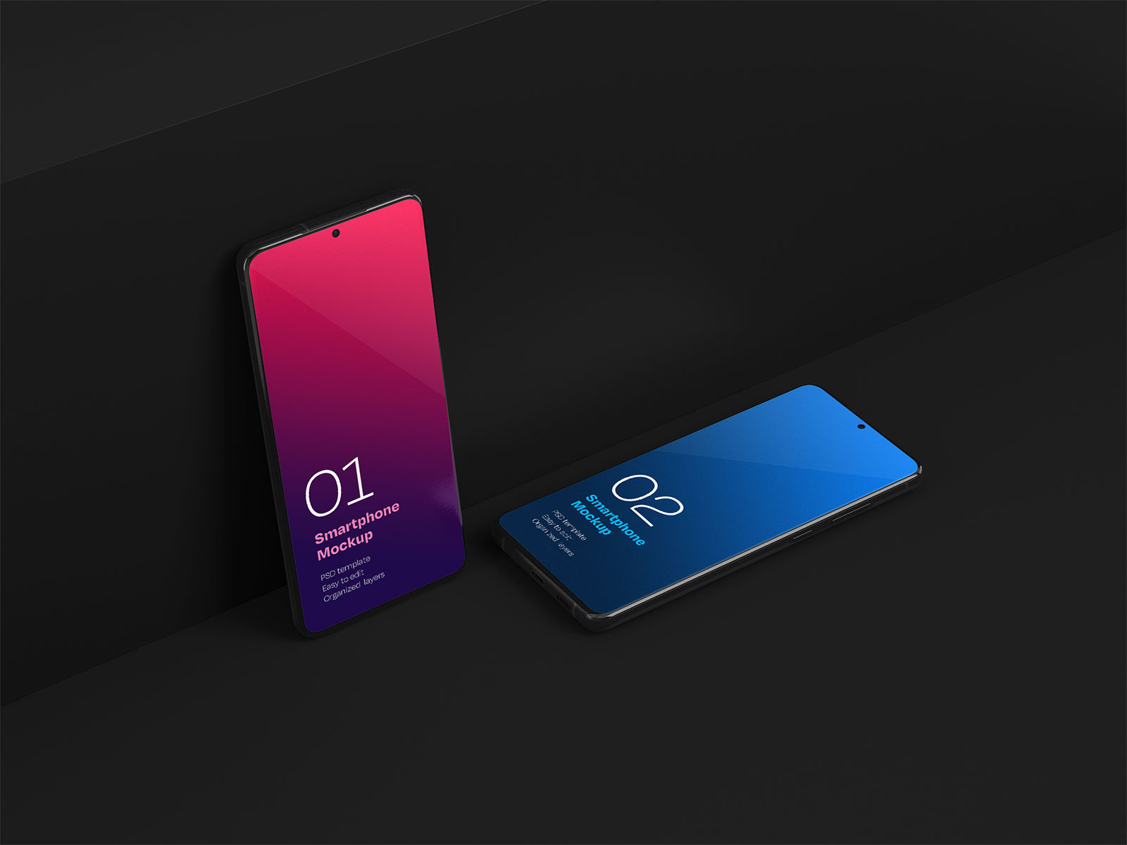 Galaxy S20 Ultra Smartphone Mockup | The Free Mockup