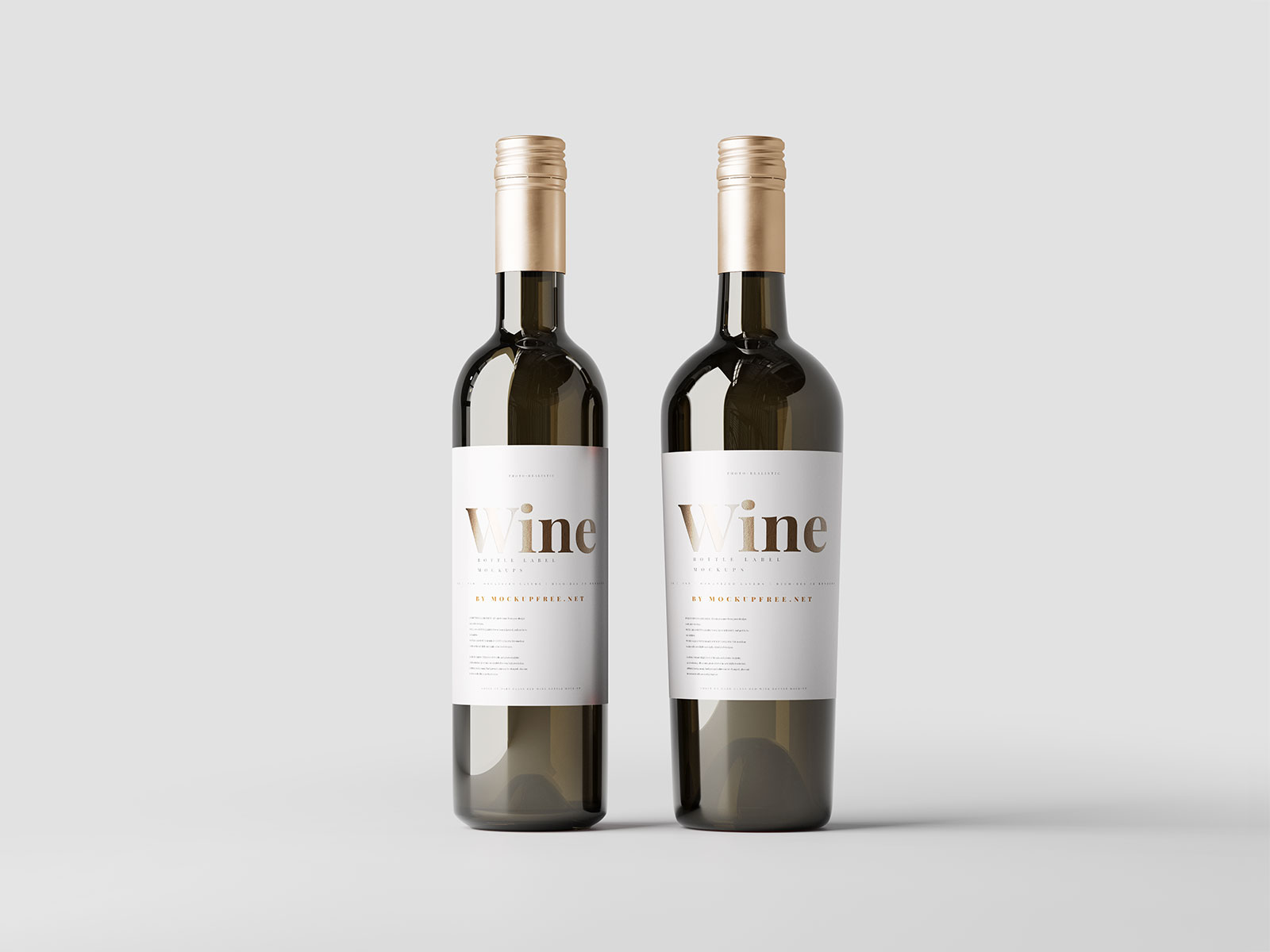 Wine Bottle Mockup – Free PSD Set (11 Scenes) | The Free Mockup