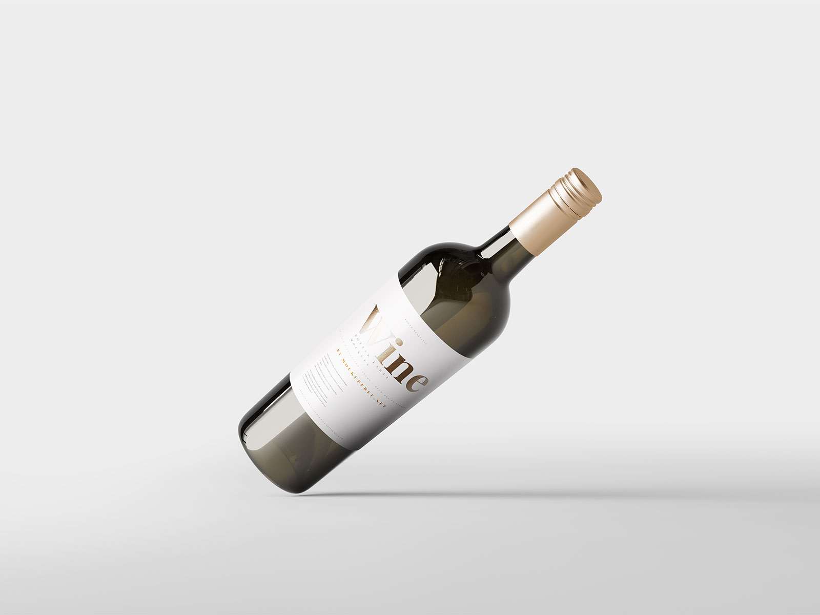 Wine Bottle Mockup – Free PSD Set (11 Scenes) | The Free Mockup