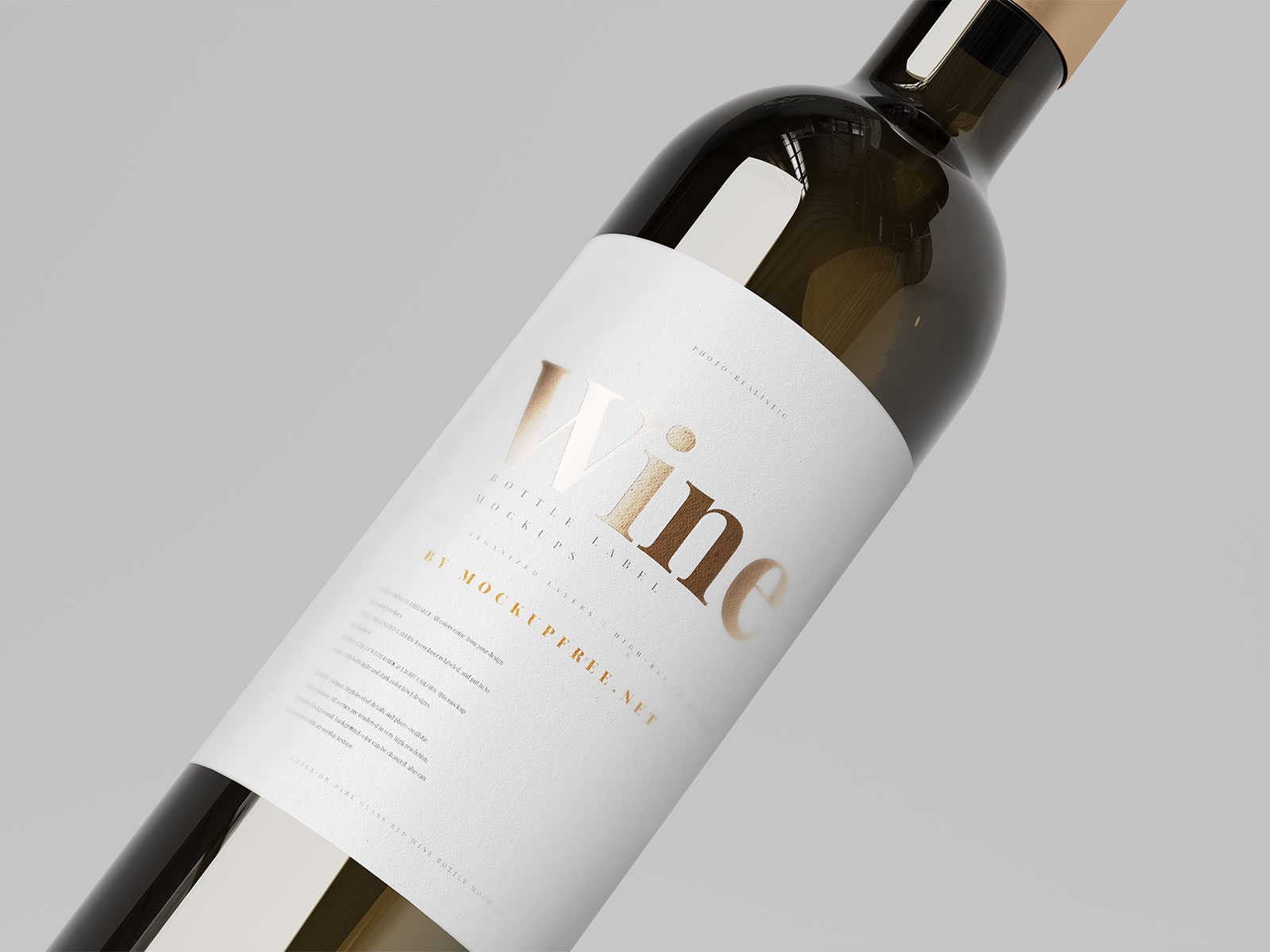 Wine Bottle Mockup – Free PSD Set (11 Scenes) | The Free Mockup