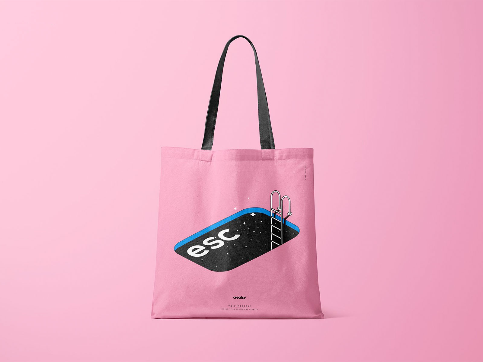 Branding Tote Bag Free Mockup | The Free Mockup