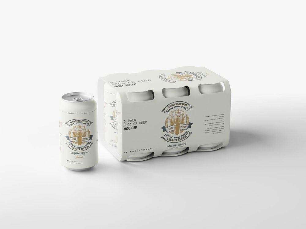 Free Can Drink Packaging Mockups