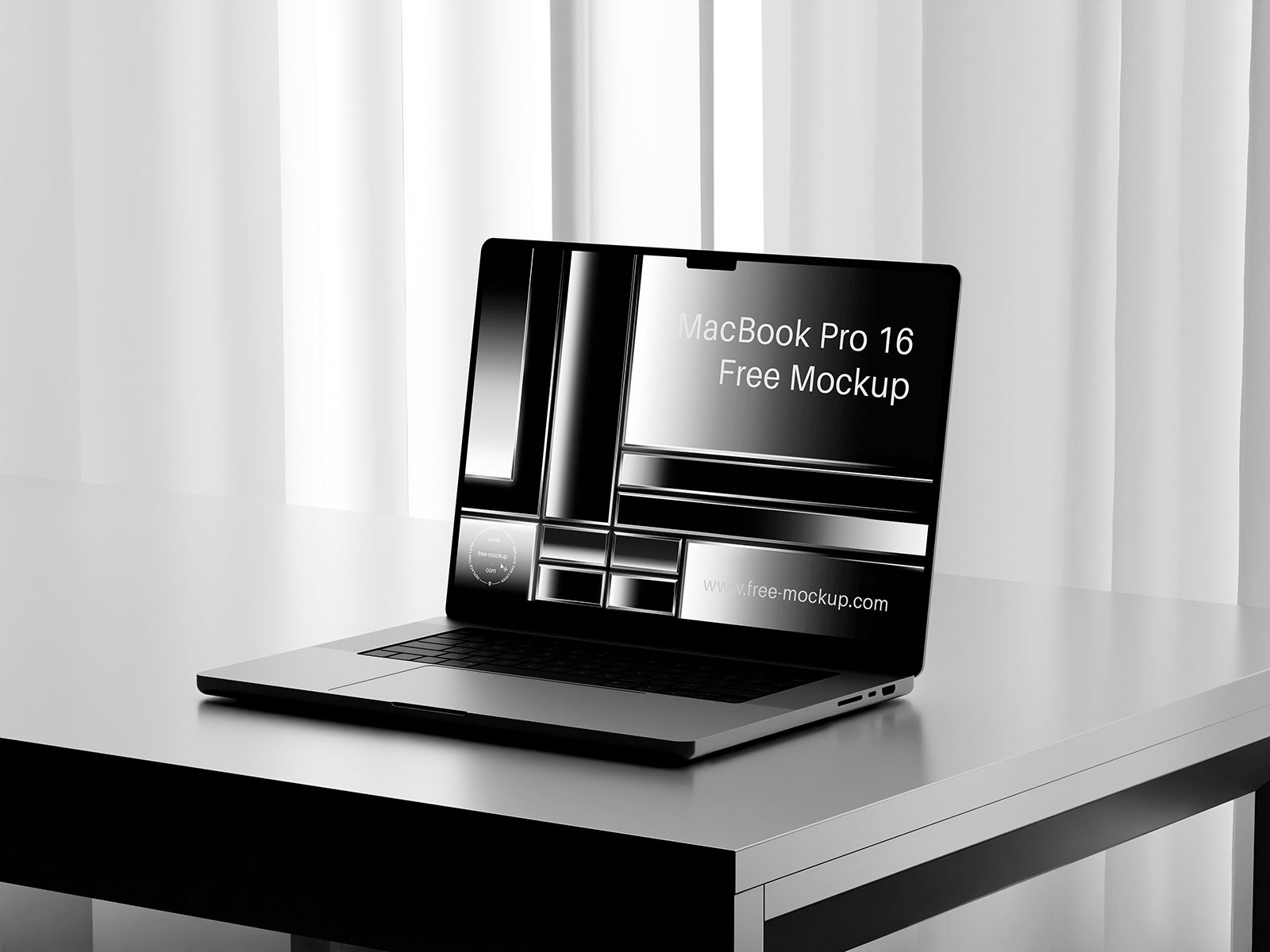 MacBook Pro 16 Free PSD Mockup | The Free Mockup