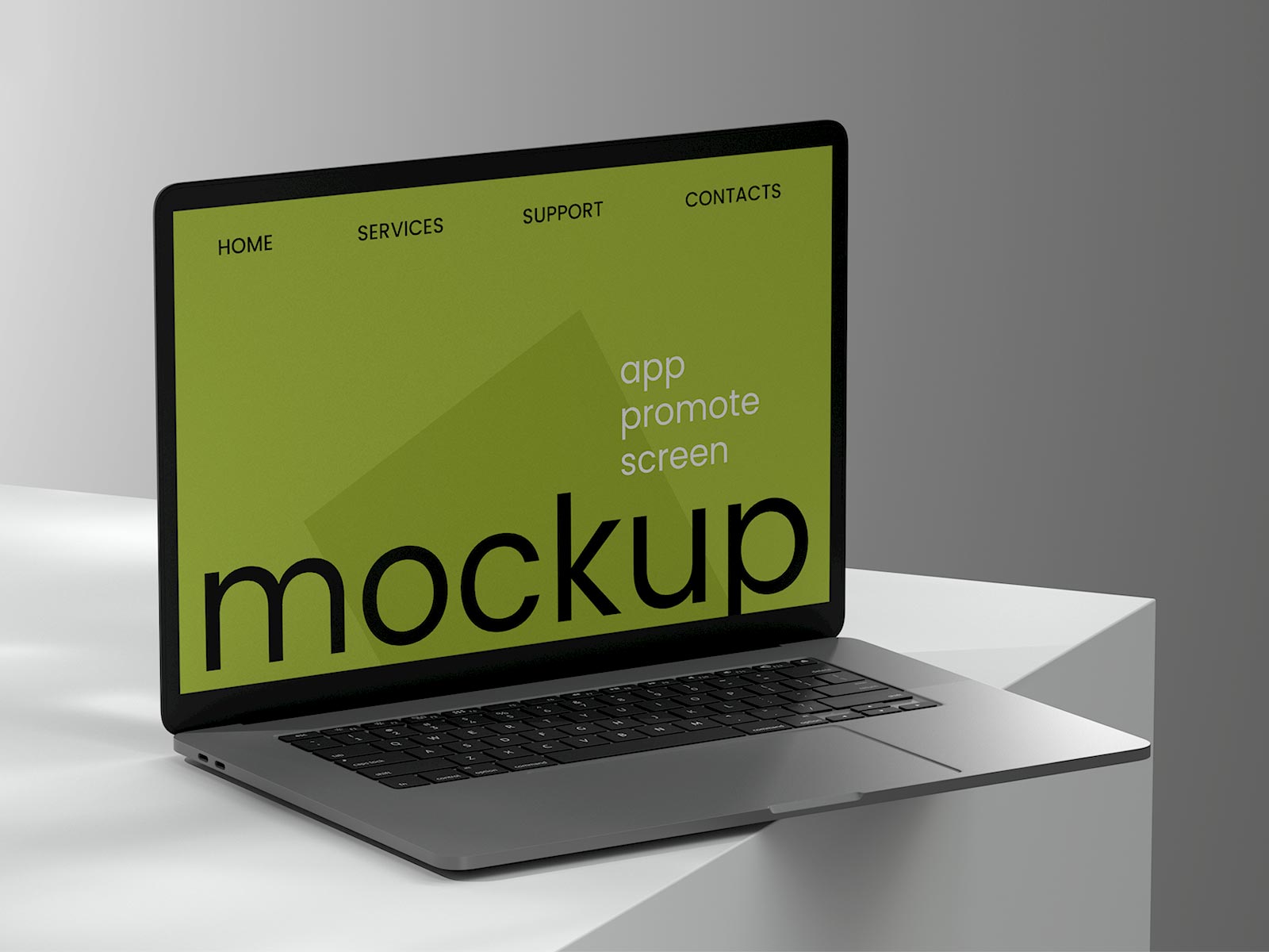 Free MacBook Laptop Mockup Presentation | 8 Scenes | The Free Mockup