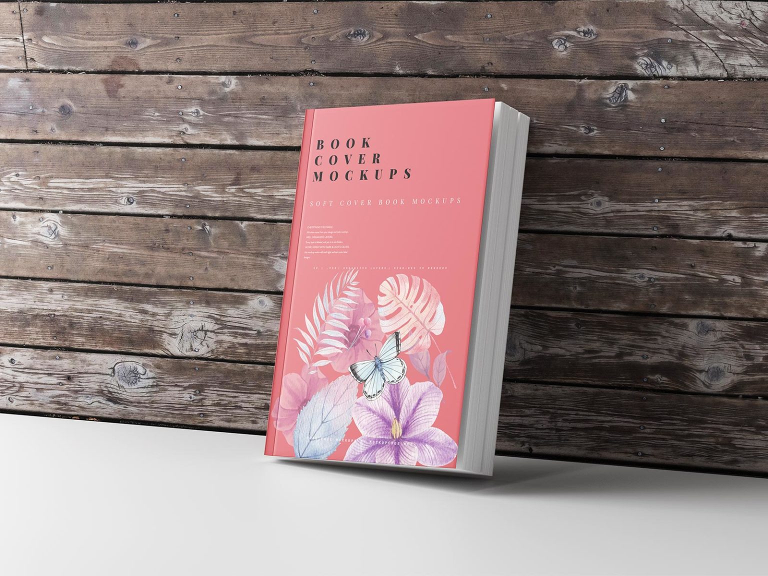 Free Softcover Book Mockup Set | The Free Mockup