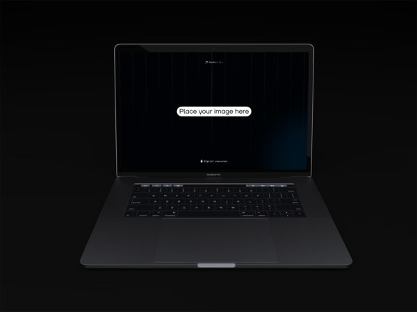 MacBook Pro laptop mockup