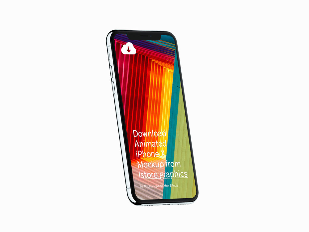 8 high-resolution iPhone X mockups