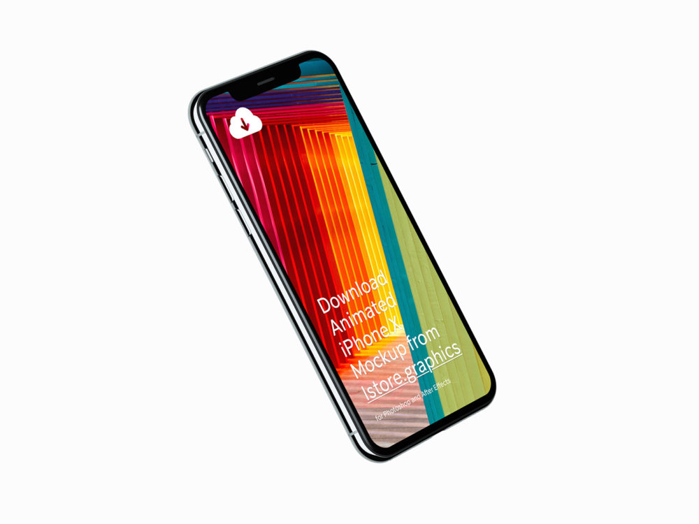 8 high-resolution iPhone X mockups