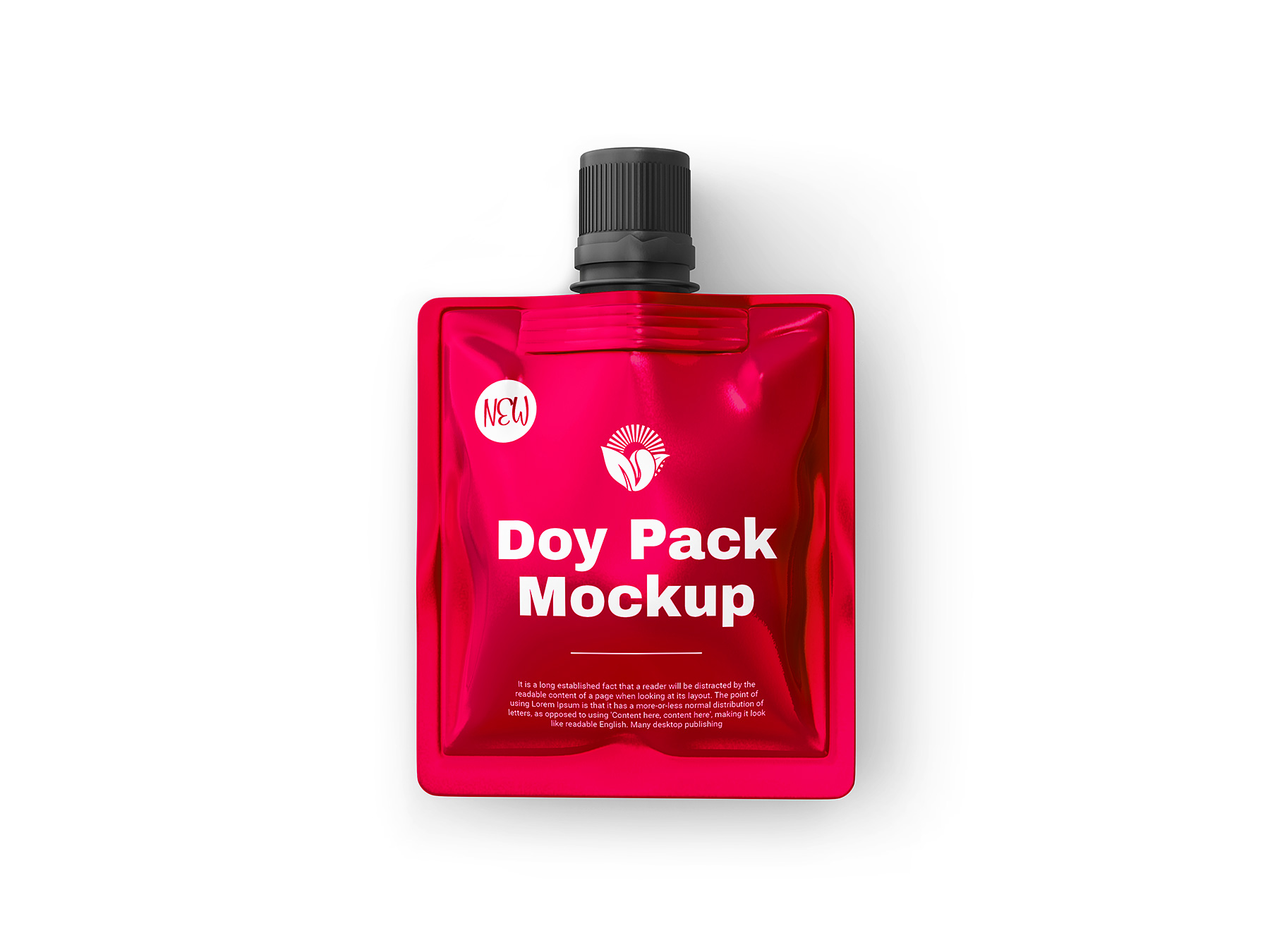 Doypack Pouch Free Mockup