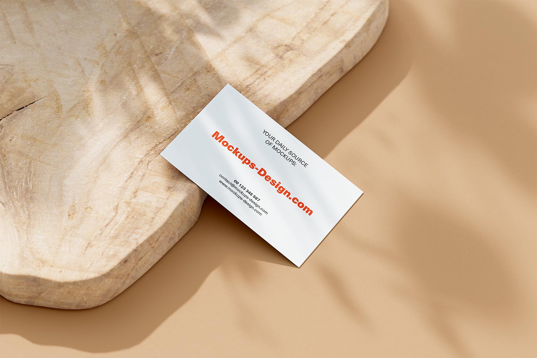 Free Business Card Mockup (4 Scenes)