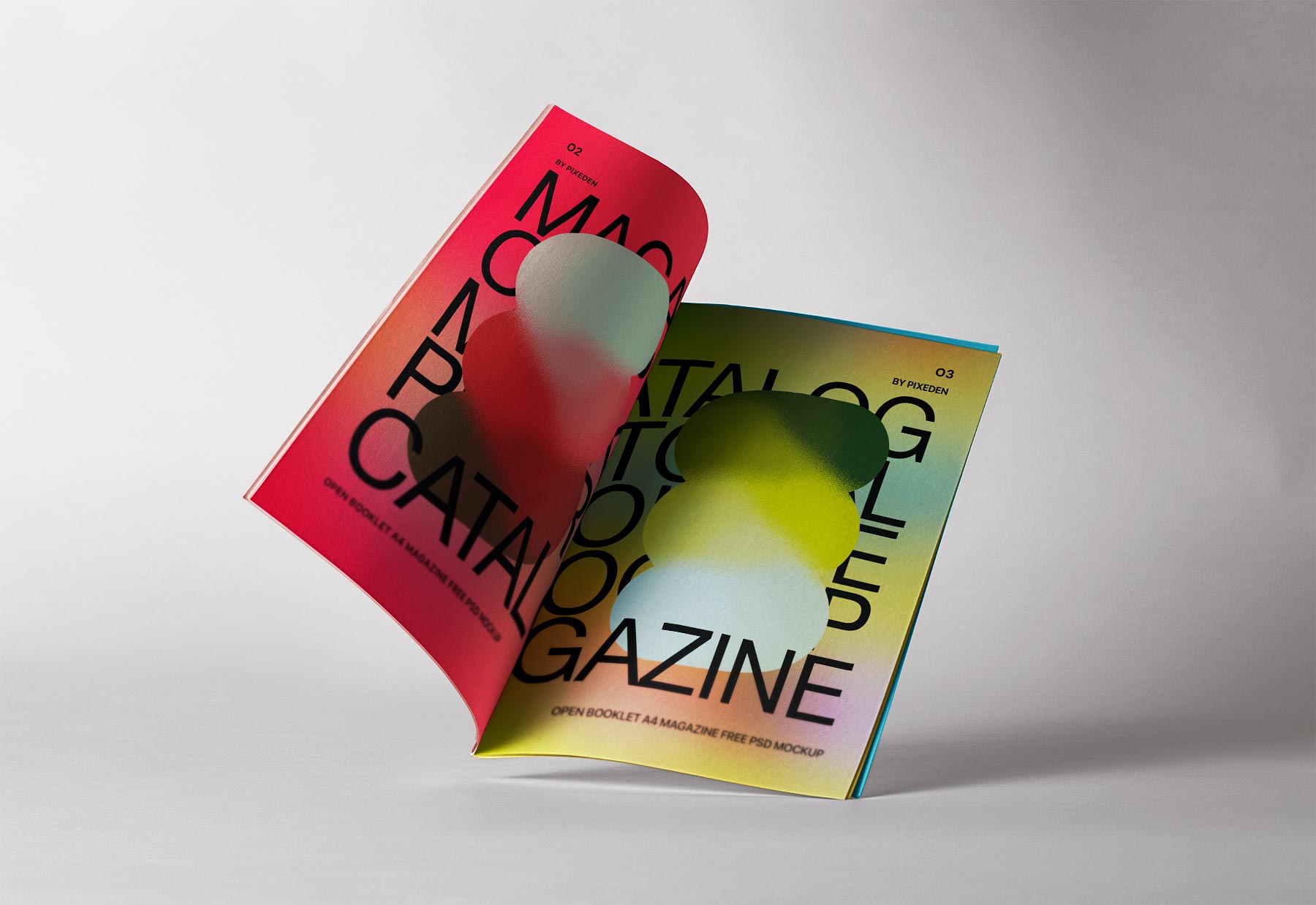 Open Catalog/Magazine Mockup