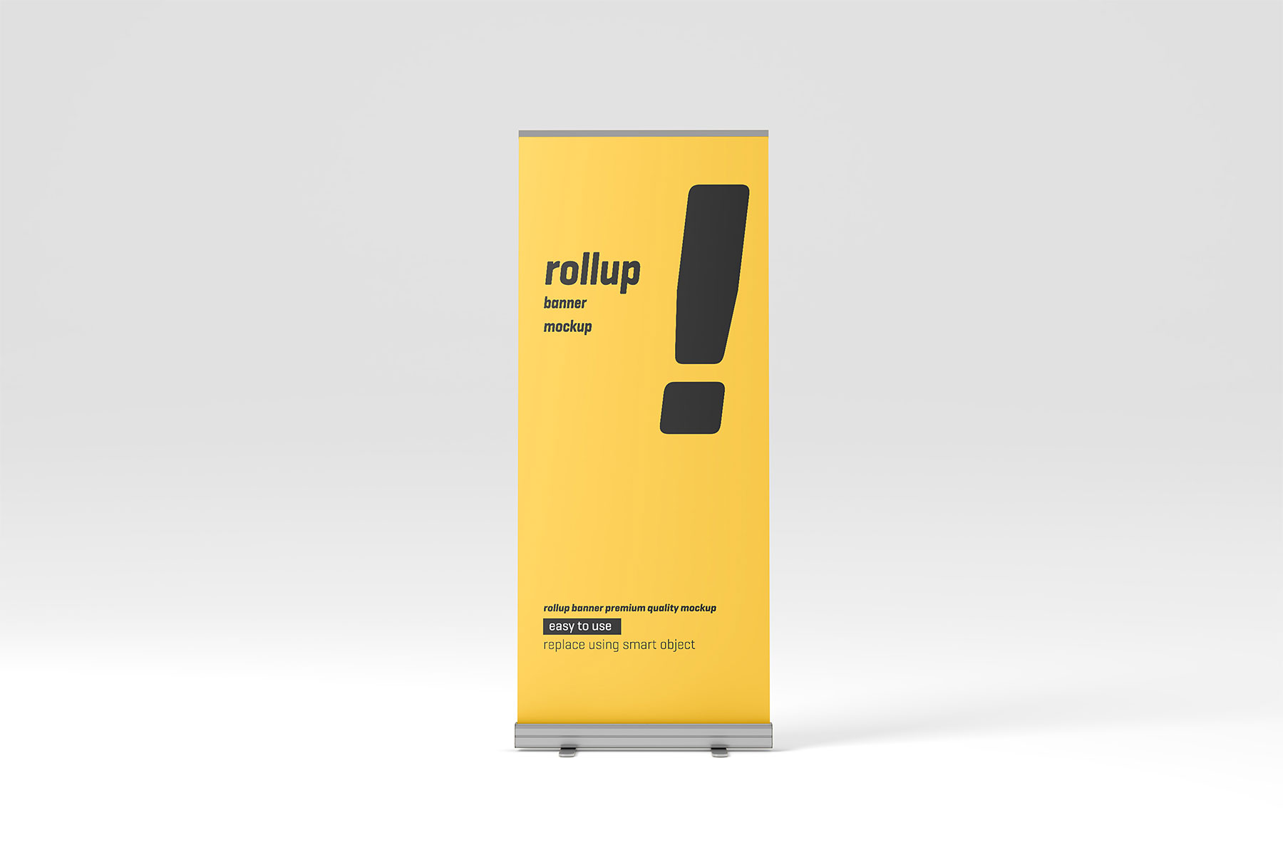 Roller Banner Mockup Set (PSD)