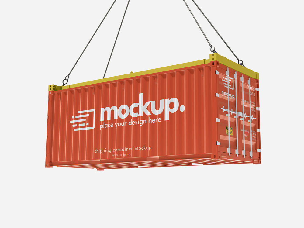 Shipping Container Mockup