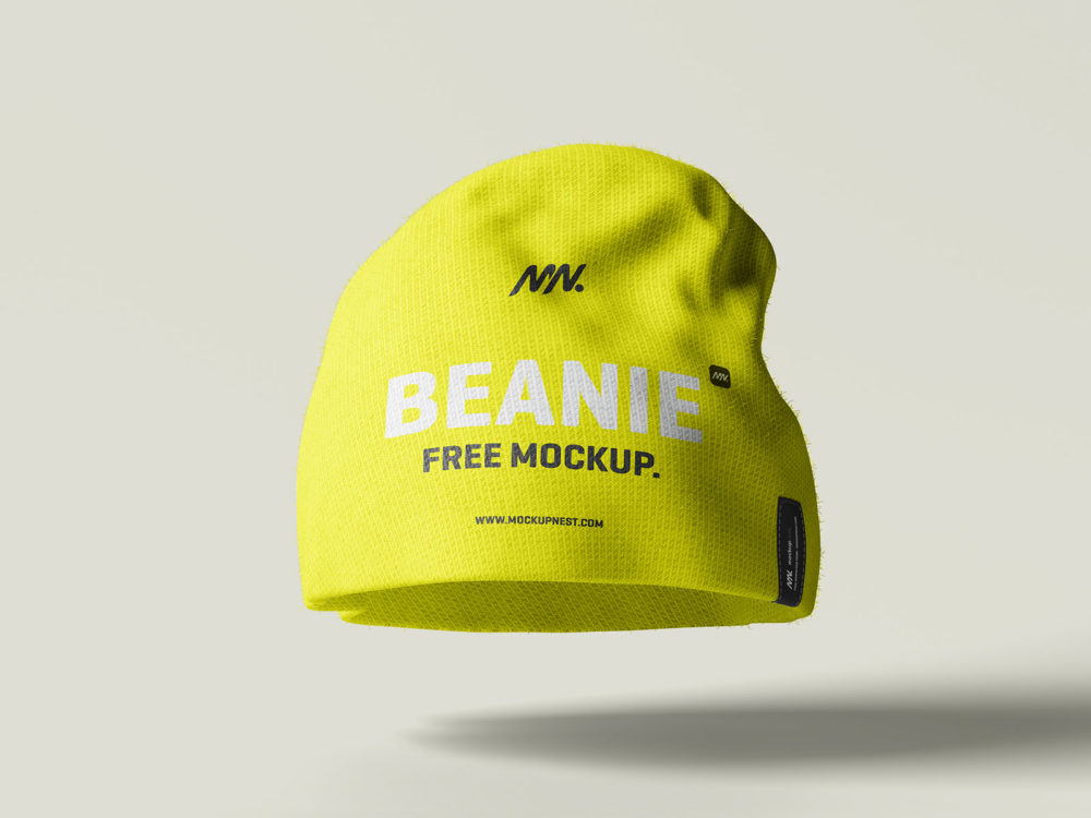 Apparel beanie hat mockup