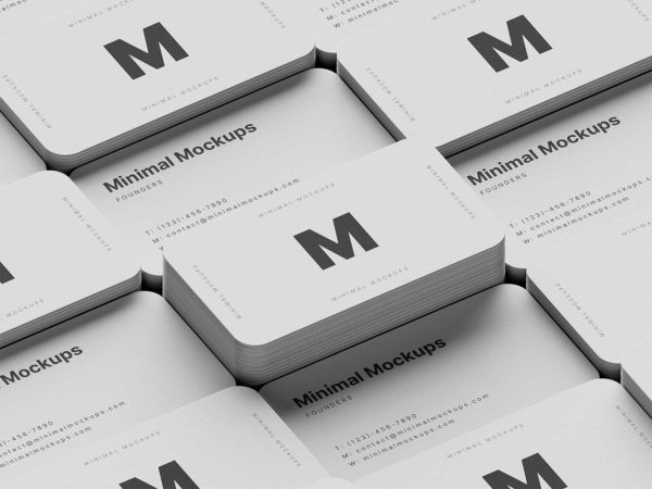 Business Card Mockup Branding Presentation