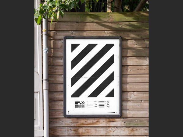 City Poster Mockup Outdoor Advertising