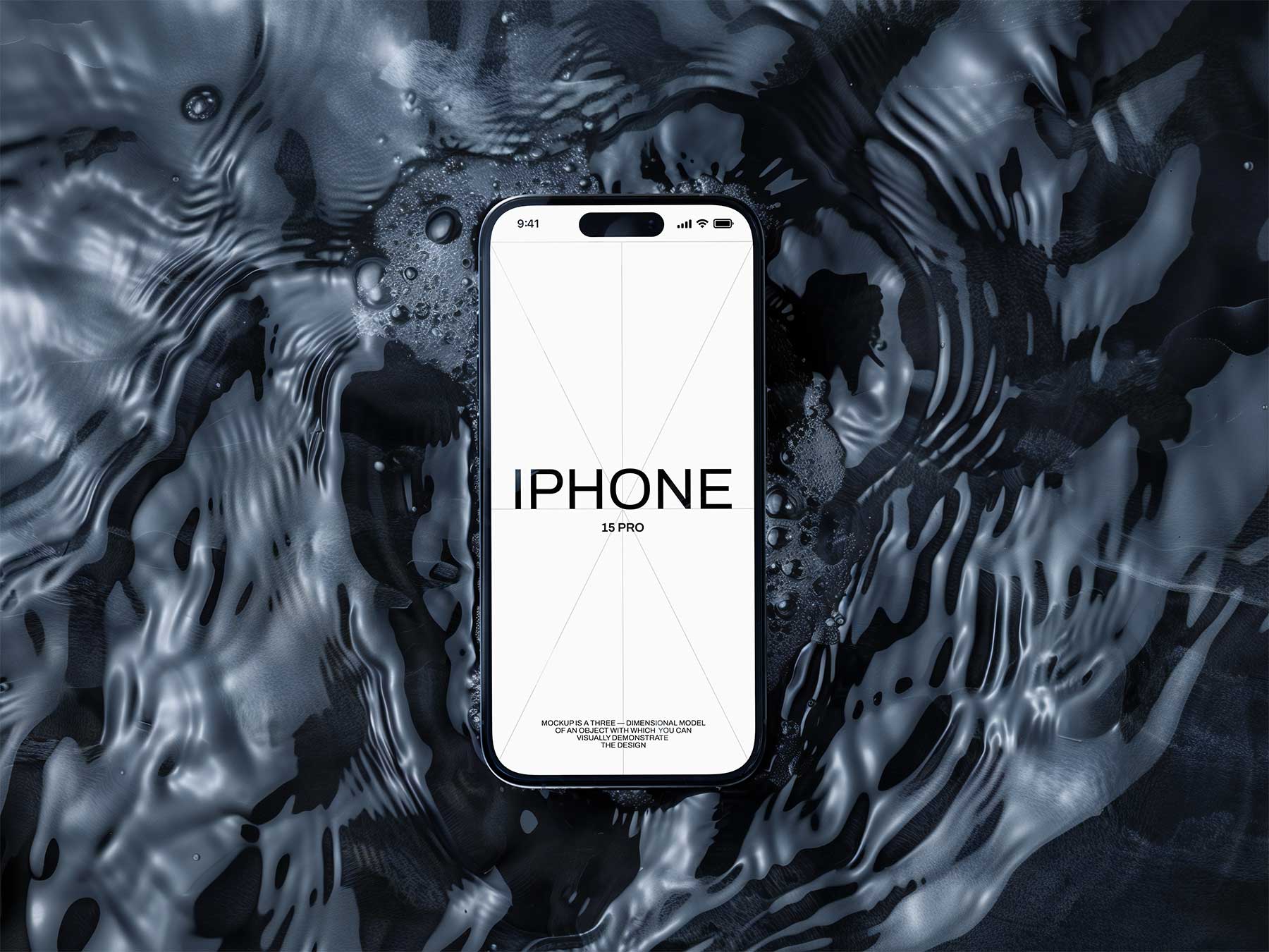 iPhone 15 Pro Mockup