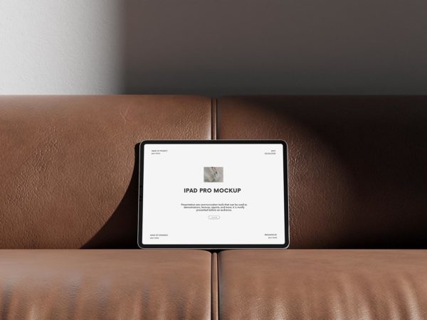 App Presentation iPad Pro Mockup