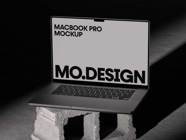 MacBook Mockup – Website Presenation