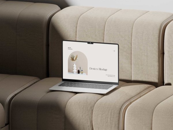 MacBook Pro Mockup Website Presentation