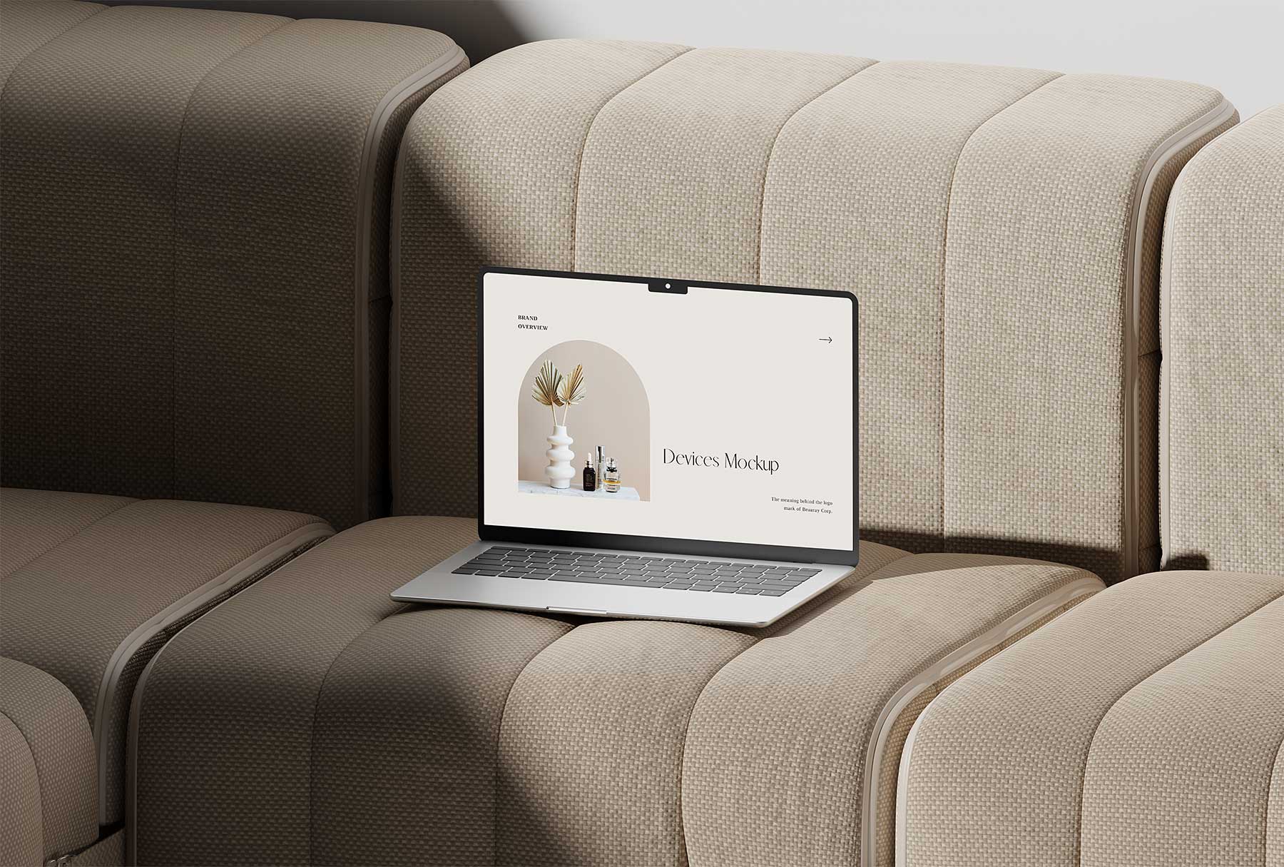 MacBook Pro Mockup Website Presentation