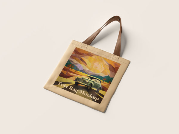 Tote Bag Mockup (PSD)