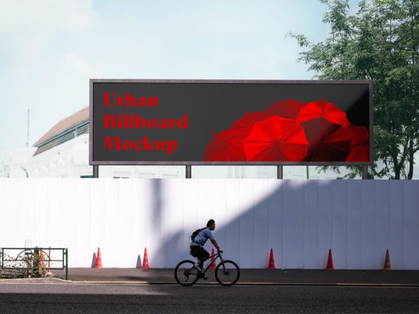 Urban Billboard Mockup