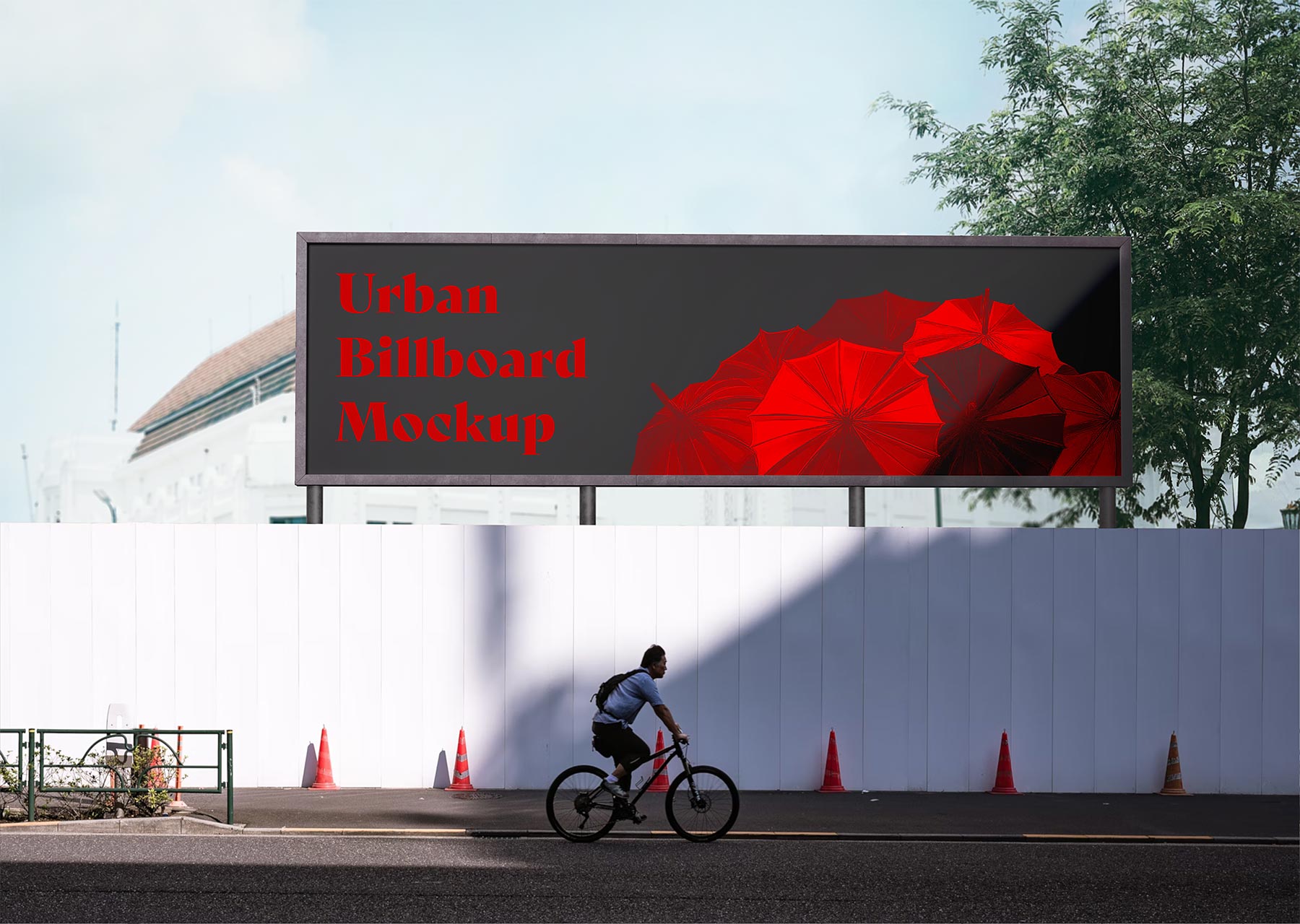 Urban Billboard Mockup